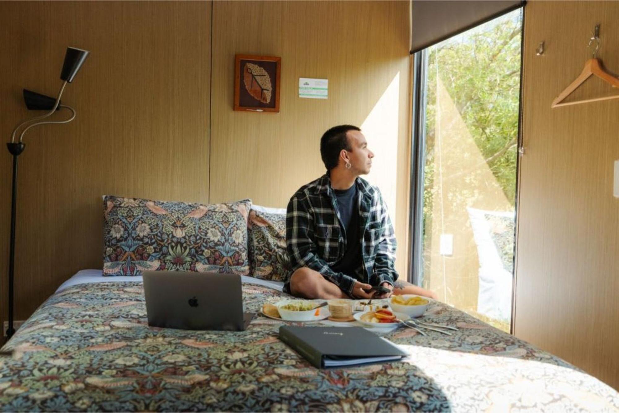 Villa Tranquility Tiny House By Tiny Away Owaka Exterior foto